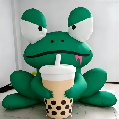 inflatable frog animal infla...