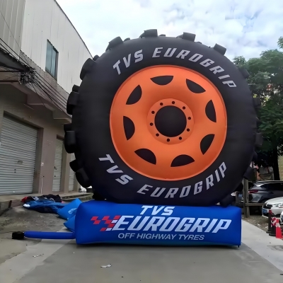 inflatable tire sign inflata...