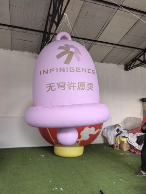 inflatable bell balloon infl...