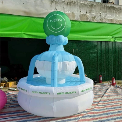 inflatable fountain replica ...