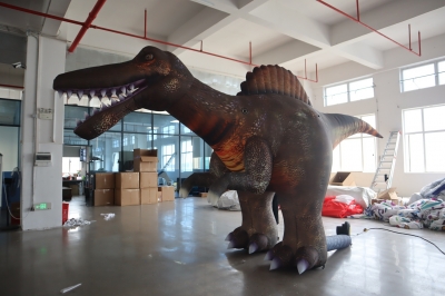 inflatable dinosaur cartoon ...