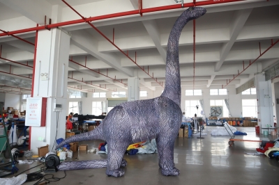 inflatable dinosaur cartoon ...
