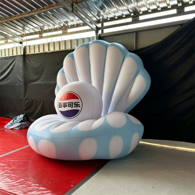 inflatable marine sea shell ...