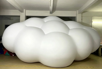 inflatable white cloud infla...