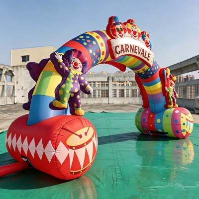 inflatable circus arch enran...