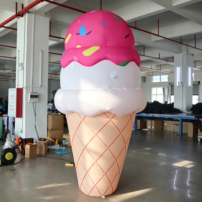 inflatable ice cream corn in...