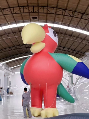 inflatable giant parrot bird...