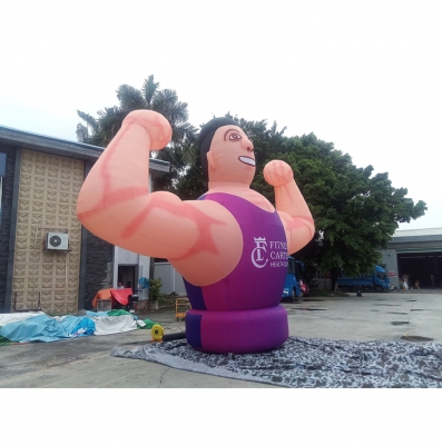 Giant Inflatable Muscle Gym ...