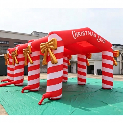 inflatable Christmas arch te...