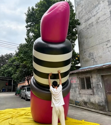 pvc inflatable lips balloon ...