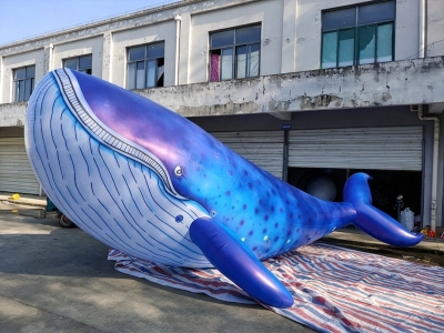 inflatable whale balloon PVC...
