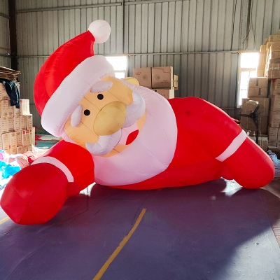 Christmas inflatable Santa f...