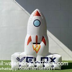 Inflatable rocket model infl...