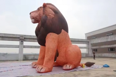 inflatable lion cartoon infl...