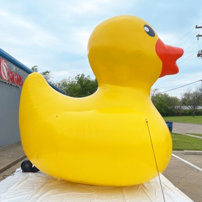 inflatable yellow duck infla...