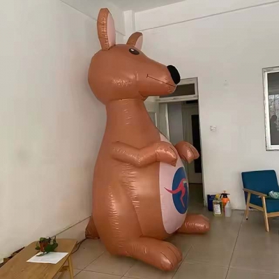 inflatable kangaroo cartoon ...