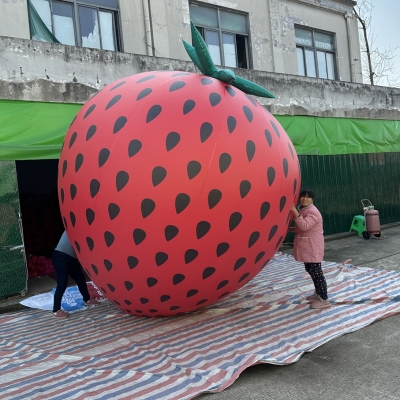 inflatable strawberry pvc ba...