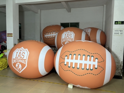 Inflatable rugbyball balloon...