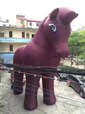 inflatable horse cartoon inf...