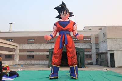 inflatable wukong cartoon in...