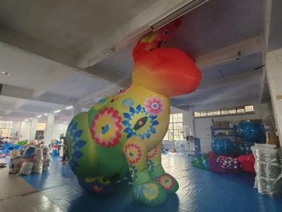 inflatable rabbit cartoon ra...
