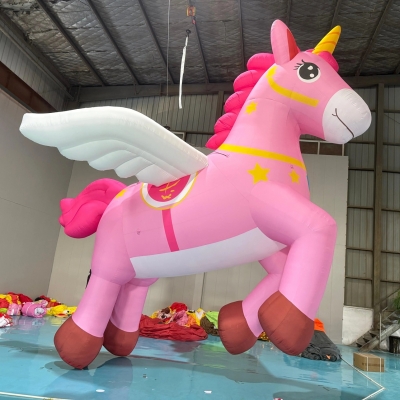 inflatable horse animal with...
