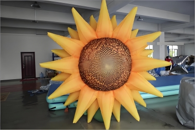 inflatable sunflower plant i...