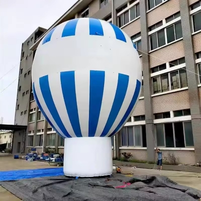 giant inflatable ground ball...