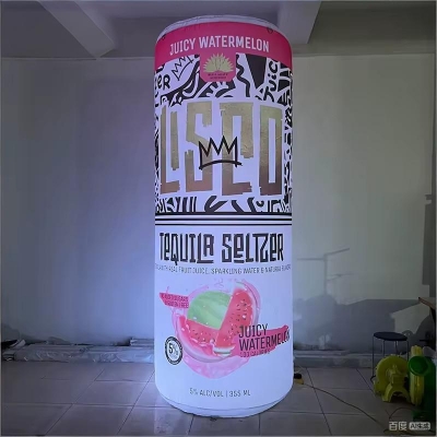 inflatable led bottle cylind...