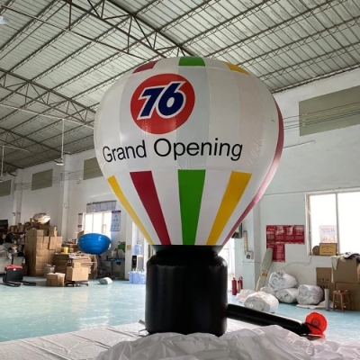 giant inflatable ground ball...