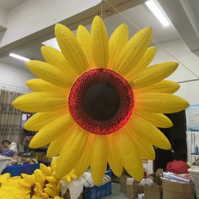 inflatable sunflower plant i...