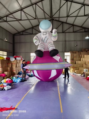 inflatable spaceman with ear...