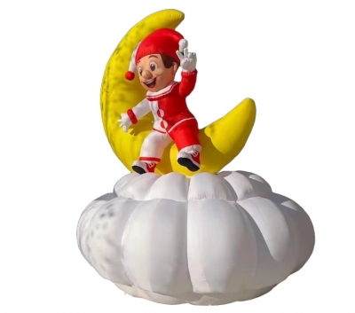 inflatable moon cartoon infl...