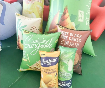 inflatable chips bag inflata...
