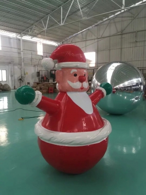 inflatable santa cartoon chr...