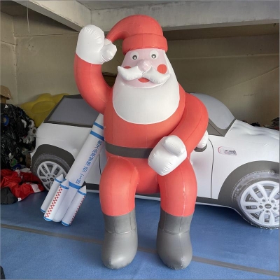inflatable santa cartoon chr...